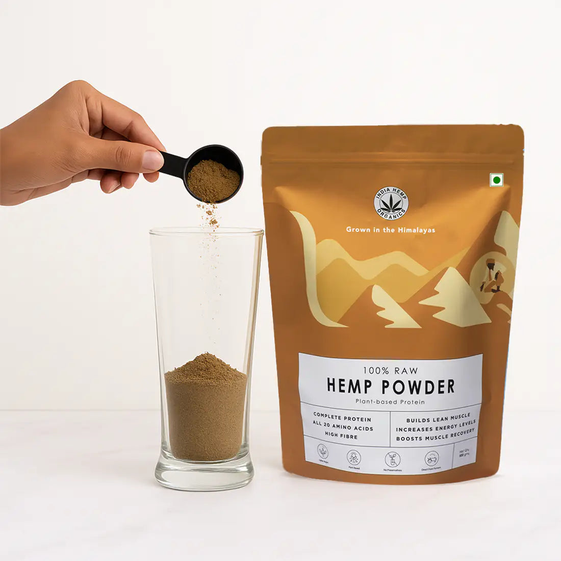 India Hemp Organics - Hemp Protein Powder.