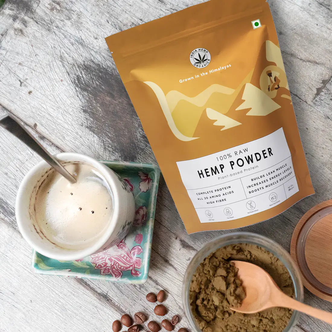 India Hemp Organics - Hemp Protein Powder.