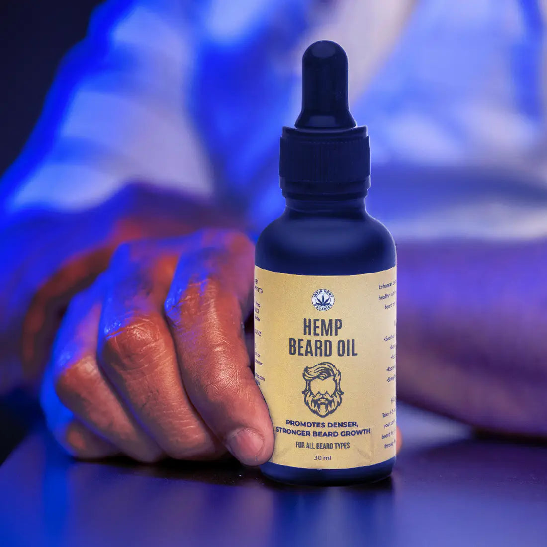 India Hemp Organics- Hemp Beard Oil | 30ml.