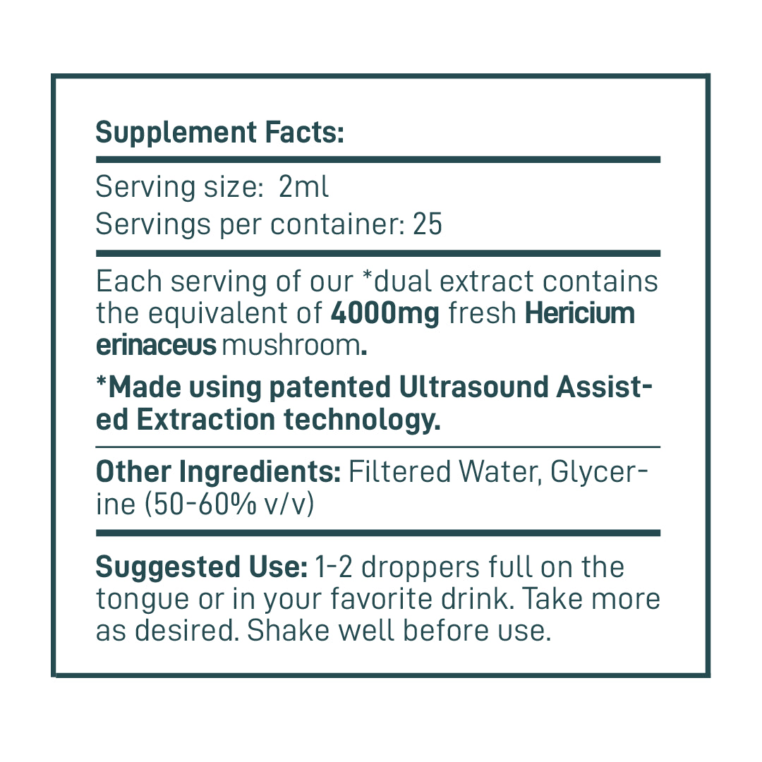 Nuvedo - Lion’s Mane Mushroom Liquid Extract