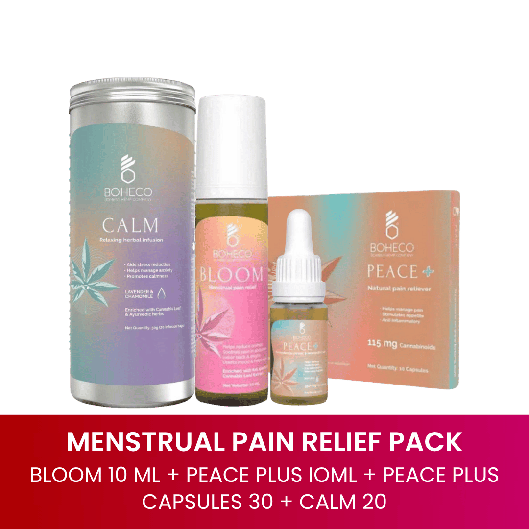 Boheco Menstrual Pain Relief Pack.