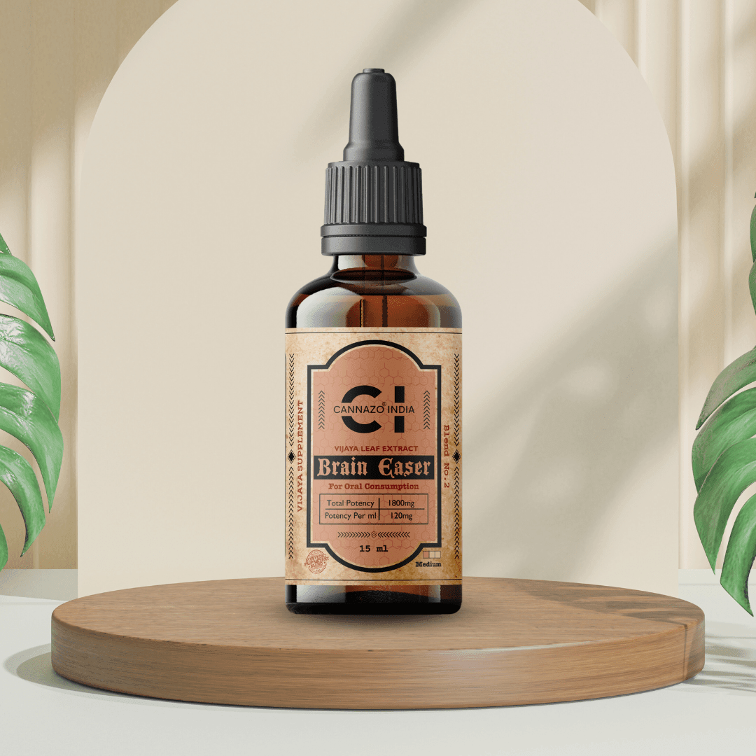 Cannazo Brain Easer - Medical Cannabis Tincture For Anxiety, Stress and Sleep