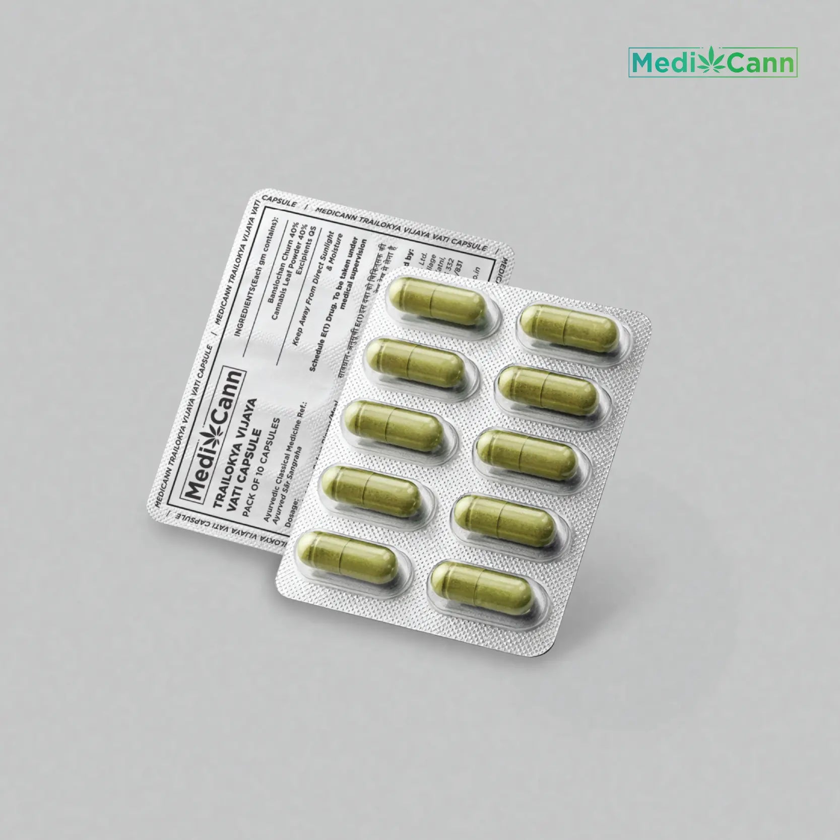 Medicann Trailokya Vijaya Vati Capsules