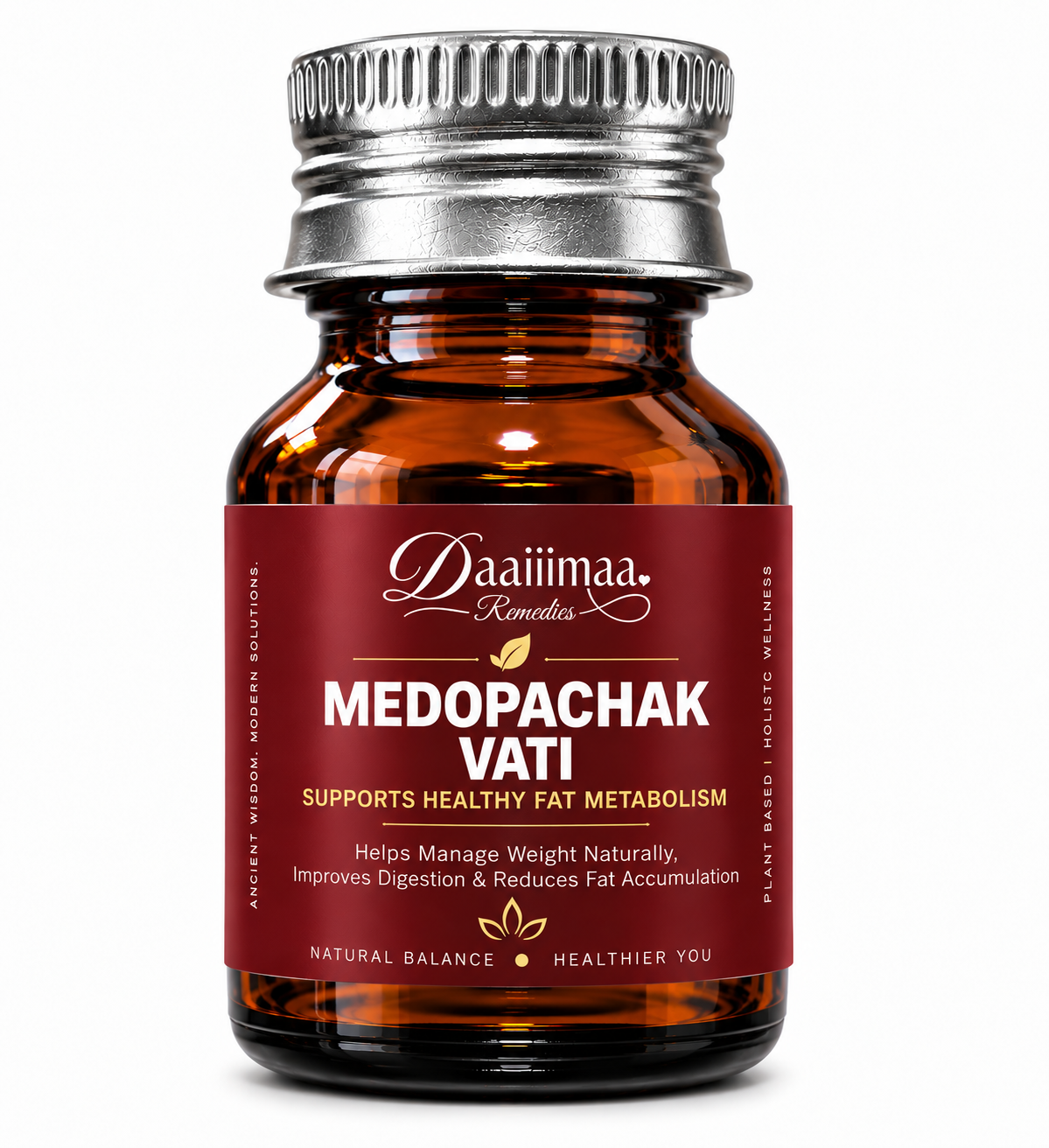 Daaiiimaa Remediees' Medopachak Vati for Fat Metabolism & Digestion