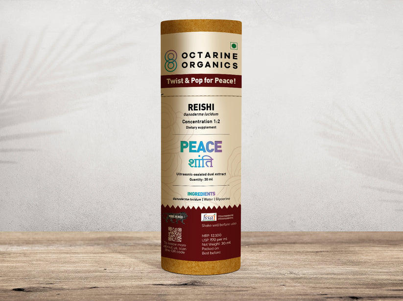 Octarine Organics Inner Healer Combo – Reishi & Turkey Tail Mushroom Extracts