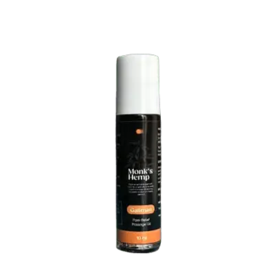 Monk's Hemp- Gatiman Cannabis Extract Roll On | Pain Relief Oil.