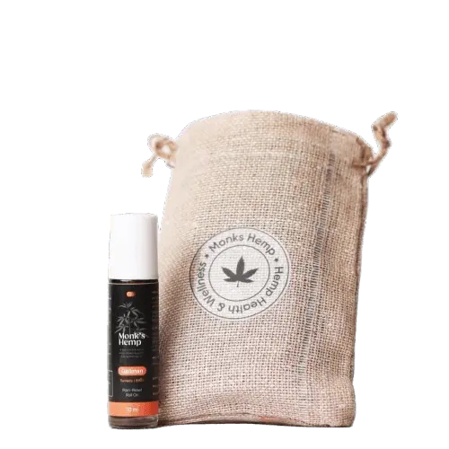 Monk's Hemp- Gatiman Cannabis Extract Roll On | Pain Relief Oil.