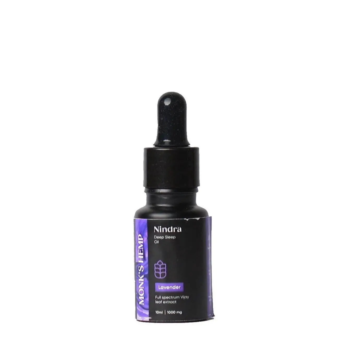 Monk's Hemp Nindra (1:1) Deep Sleep CBD Oil- Lavender.