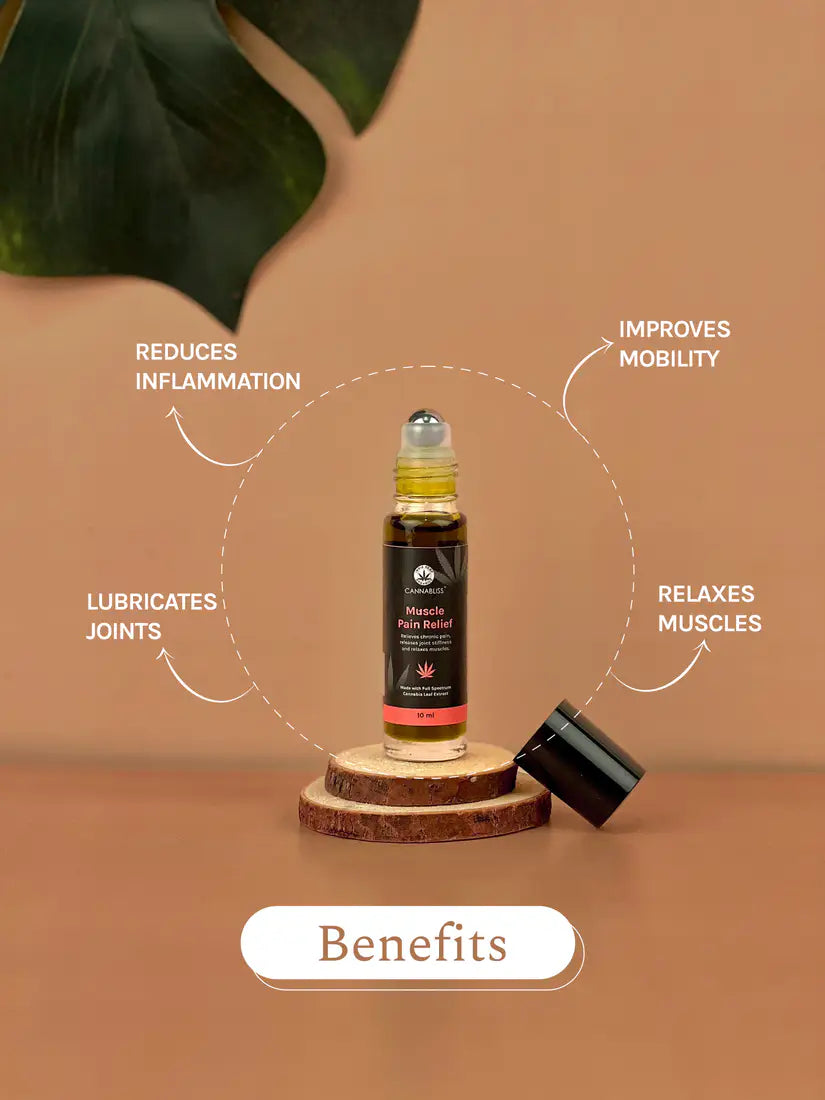 Cannabliss Muscle Relief Medical Cannabis Lotion - 10 ML.