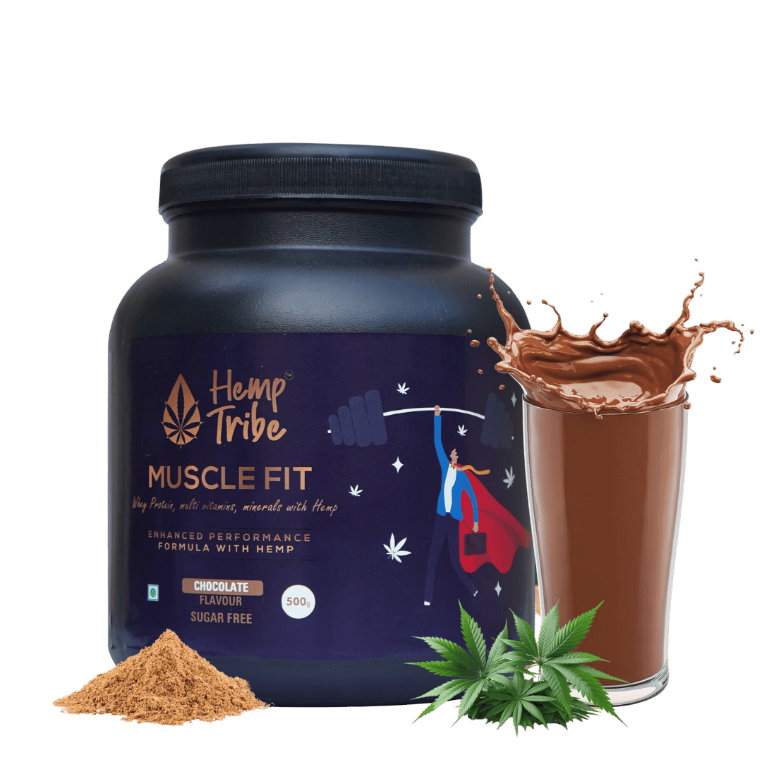 Hemp Tribe- MuscleFit | Natural Nutrition for Muscle Growth and RecoveryMultivitamin SupplementsHemp Tribe MuscleFit - Hemp Protein Recovery | Natural Nutrition