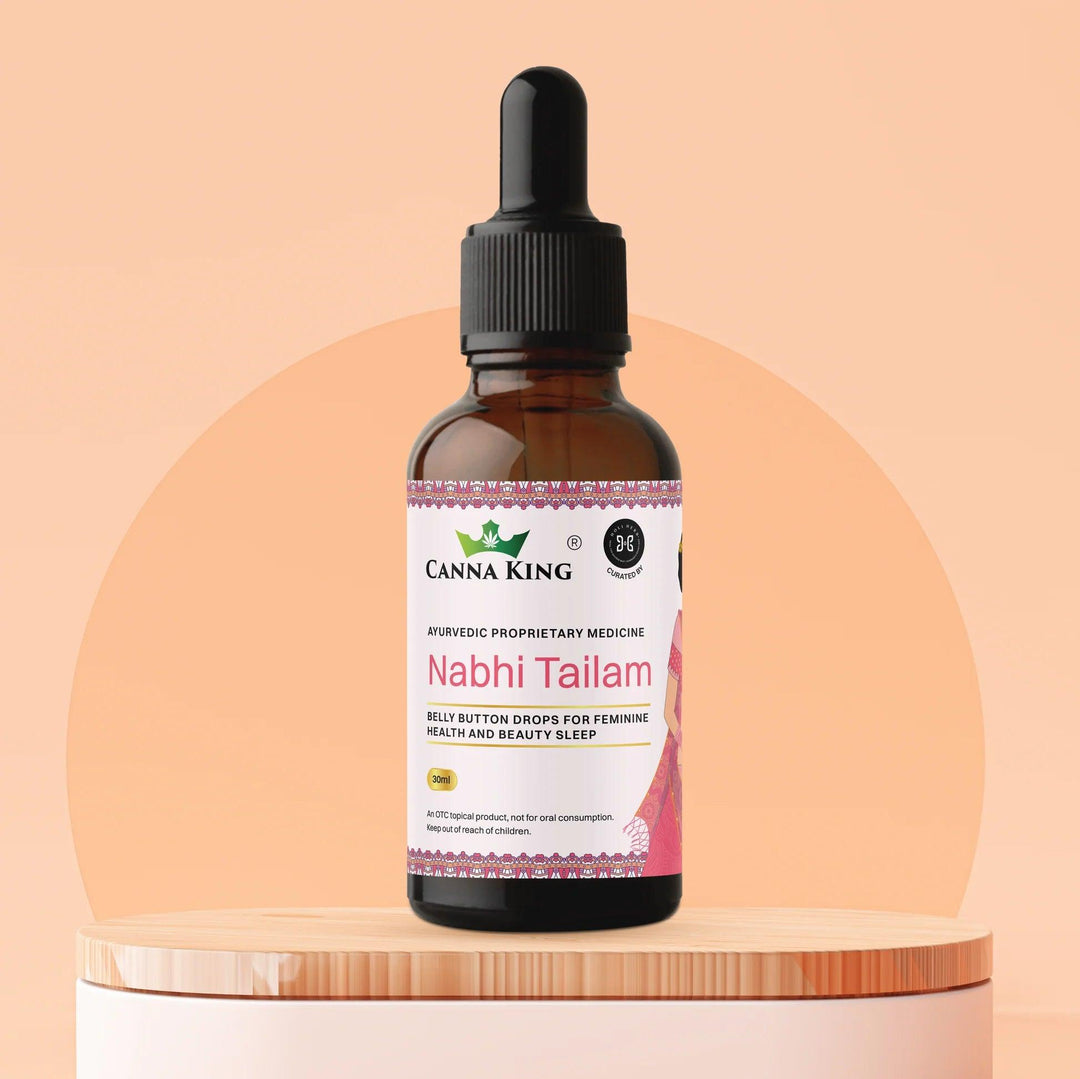 Cannaking- Nabhi Tailam: Belly Button DropsBelly Button DropsCannaking Nabhi Tailam - Belly Button Drops for Relaxation