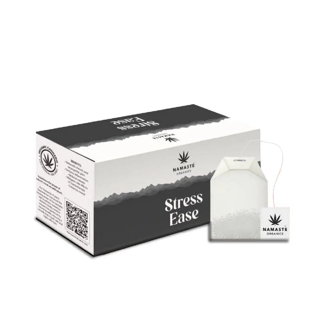 Namaste Organics 10:1 Vijaya Extract Stress Ease Herbal Tea 75gm | Calm Mind & Focus.