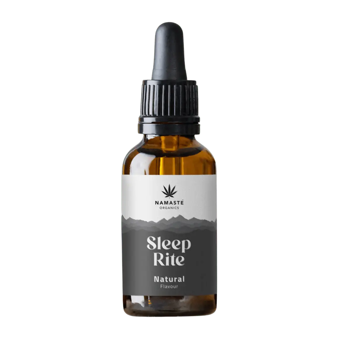 Namaste Organics Sleep Rite 1:1 Vijaya Extract | CBD + THC Oil for Deep Sleep Support.