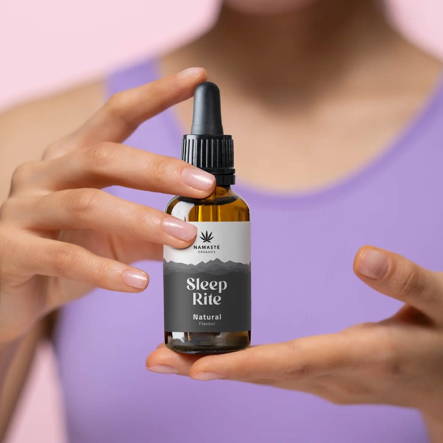 Namaste Organics Sleep Rite 1:1 Vijaya Extract | CBD + THC Oil for Deep Sleep Support.