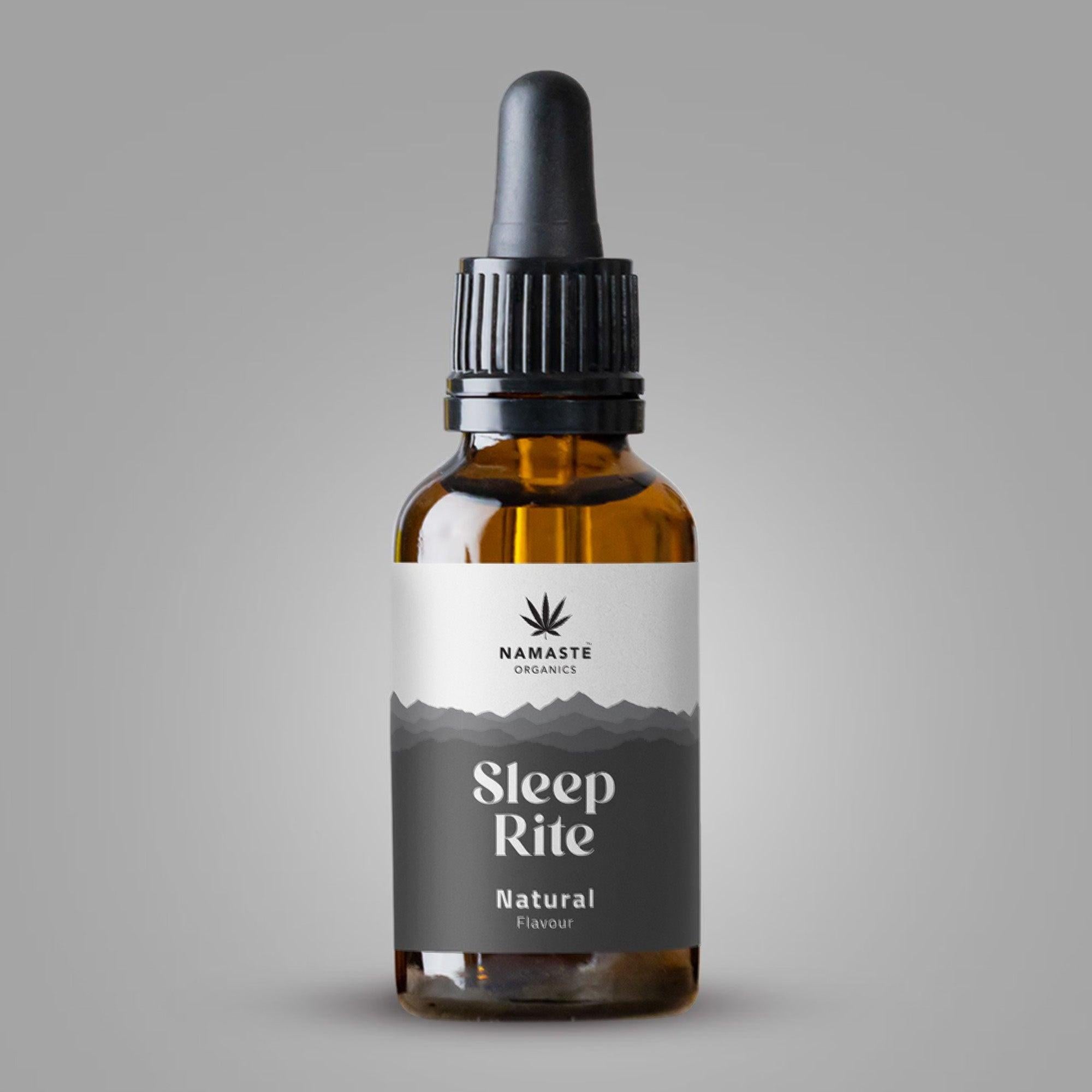 Namaste Organics Sleep Rite 1:1 Vijaya Extract | CBD + THC Oil for Deep Sleep Support.