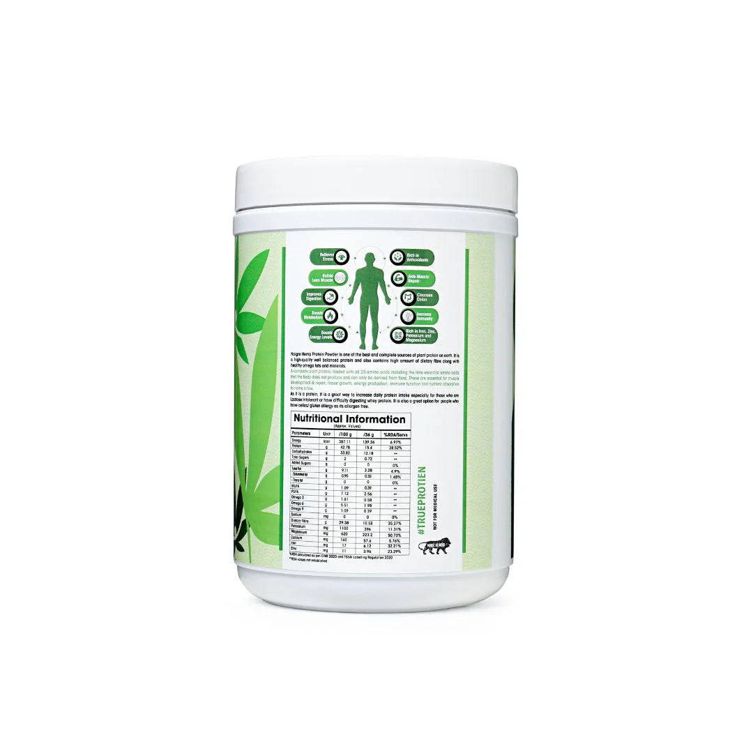 Noigra - Hemp Protein Powder - Natural Flavour