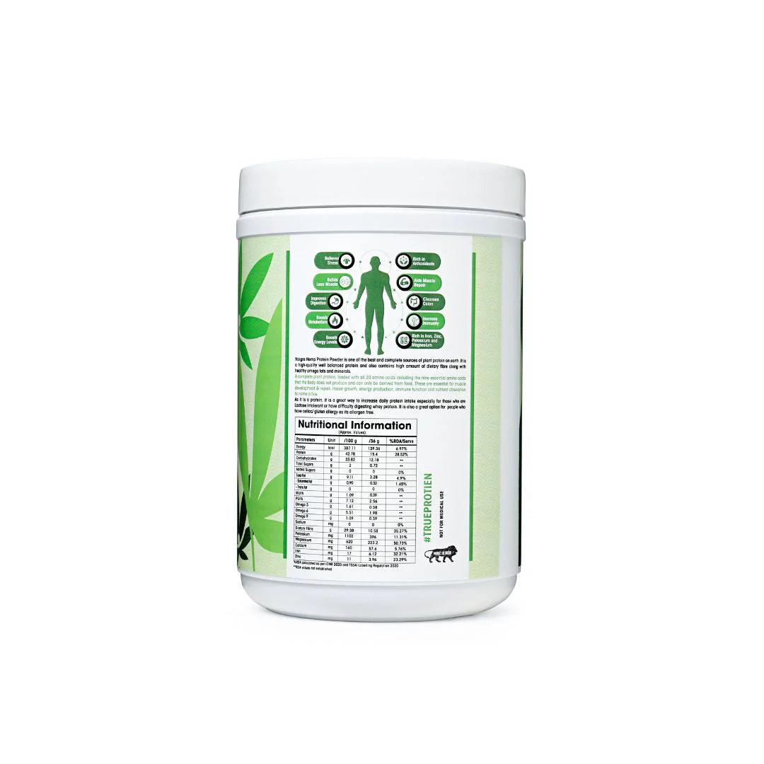 Noigra - Hemp Protein Powder - Natural Flavour.