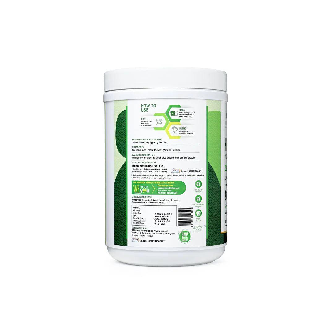 Noigra - Hemp Protein Powder - Natural Flavour.