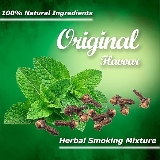 Nirdosh Herbal Raw Mixture Original Flavour | 100% Natural Tobacco-Free Herbal Blend.