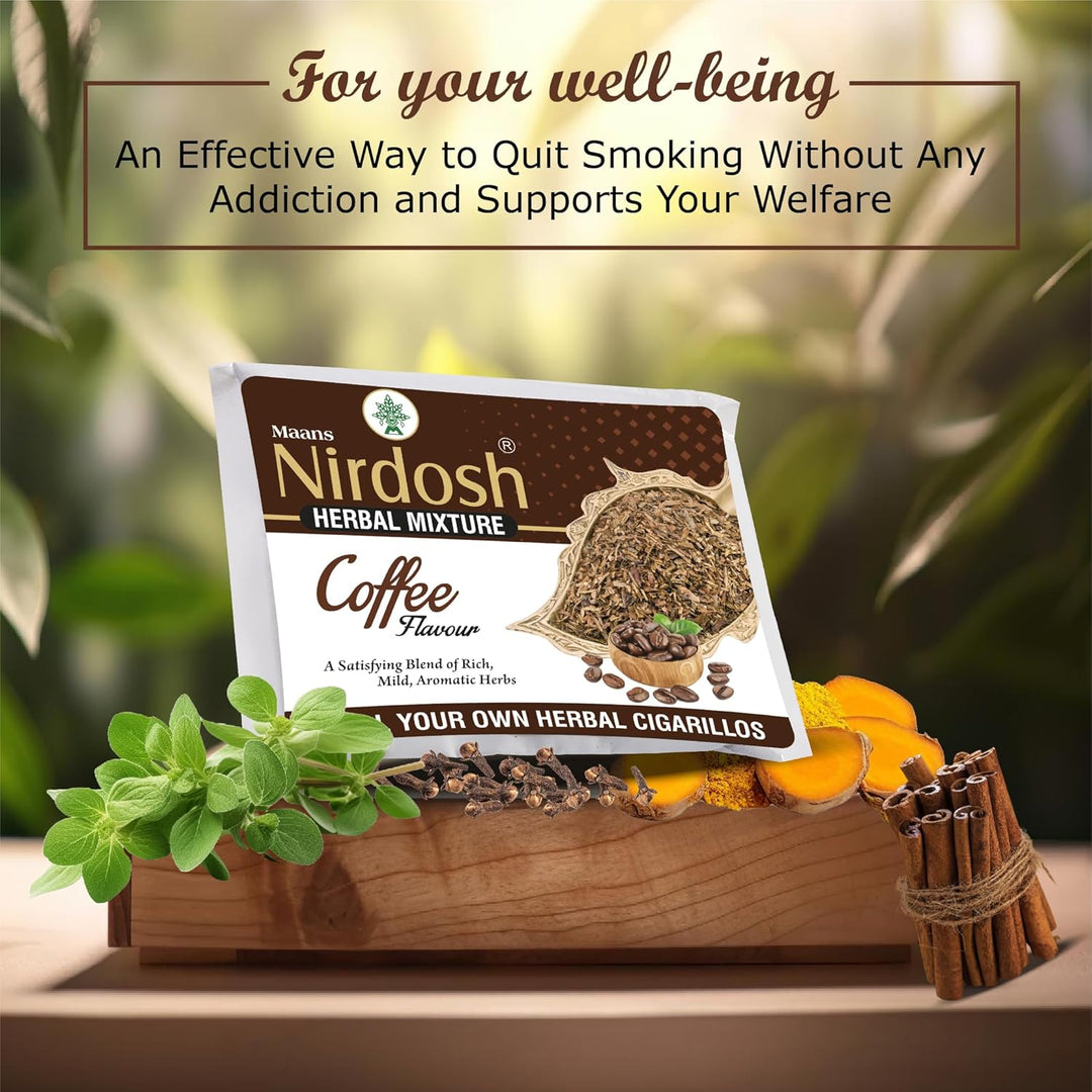 (Pack of 2) Roll your Own Herbal Cigarillos, 100% Tobacco Free & Nicotine Free for Quit Smoking, Made of Natural Herbs/Spices, Smoking Mixture