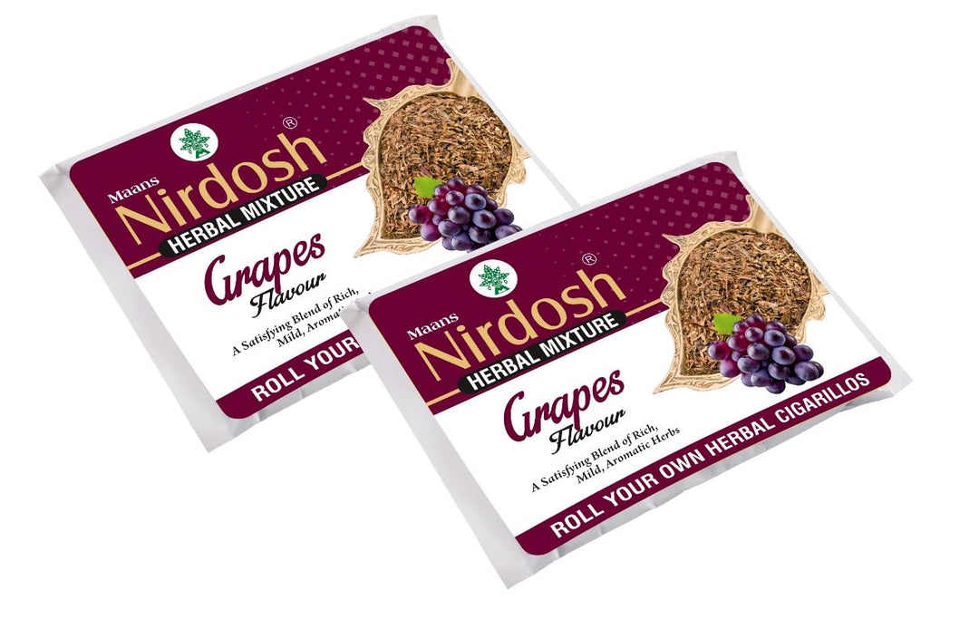 (Pack of 2), Roll your Own Herbal Cigarillos, 100% Tobacco Free & Nicotine Free for Quit Smoking, Made of Natural Herbs & Spices, Smoking Mixture (𝐆𝐞𝐭 𝐏𝐫𝐞 𝐑𝐨𝐥𝐥𝐞𝐝 𝟐𝟓 𝐂𝐨𝐧𝐞𝐬 𝐅𝐫𝐞𝐞)