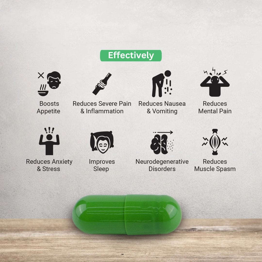 Cannasure CS50 Cannabis Extract Capsule - Full Spectrum (50MG)Cannabis capsule