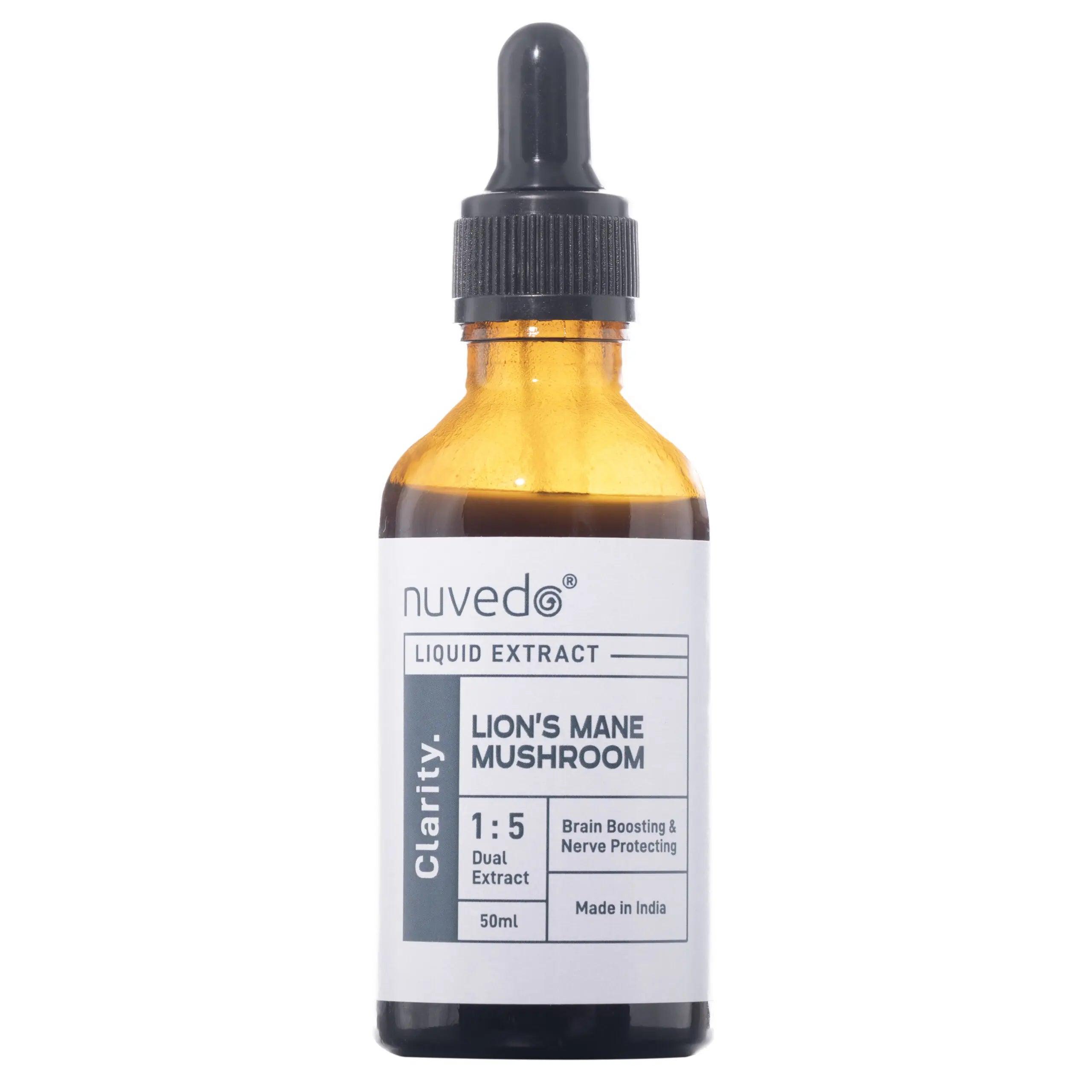 Nuvedo - Lion's Mane Mushroom Liquid Extractmushroom extractNuvedo Lion's Mane Extract - Improve Focus & Memory