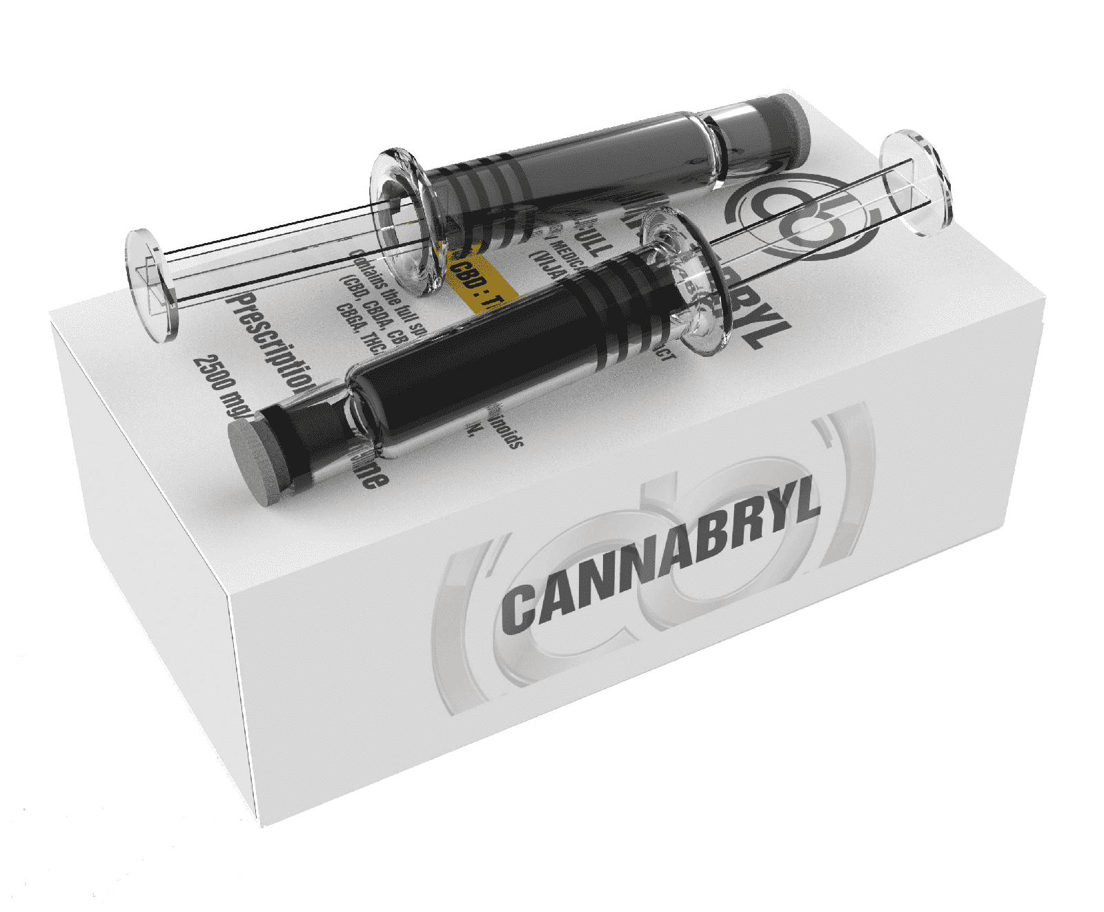Cannabryl 2500 mg Raw Extract 1:1 CBD: THC 10ml [CBD Balanced].