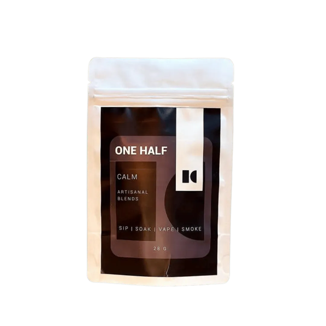 One Half - Calm 28gm | Herbal Smoking Blend.