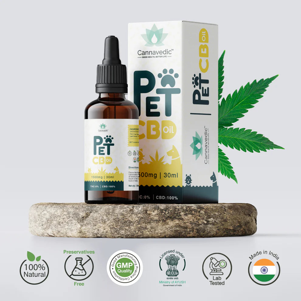 Cannavedic Pet CBD oil – 1500mg | 30ml - 50mg/ml.