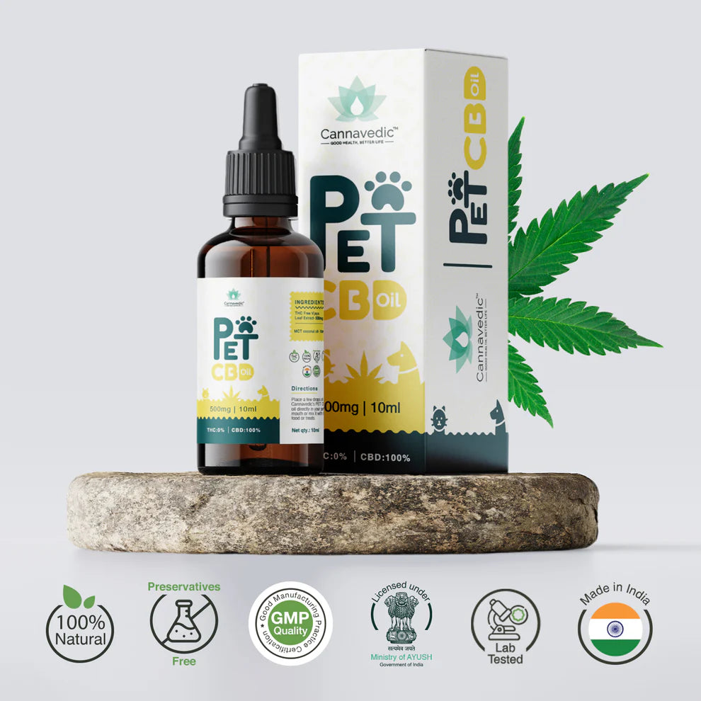 Cannavedic Pet CBD oil – 500mg | 10ml - 50mg/ml.