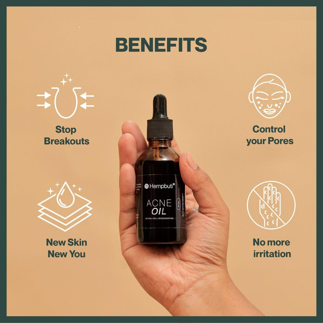 Hempbuti- Acne Oil 50 MlAcne OilHempbuti Acne Oil - Hemp Acne Oil | Combat Breakouts