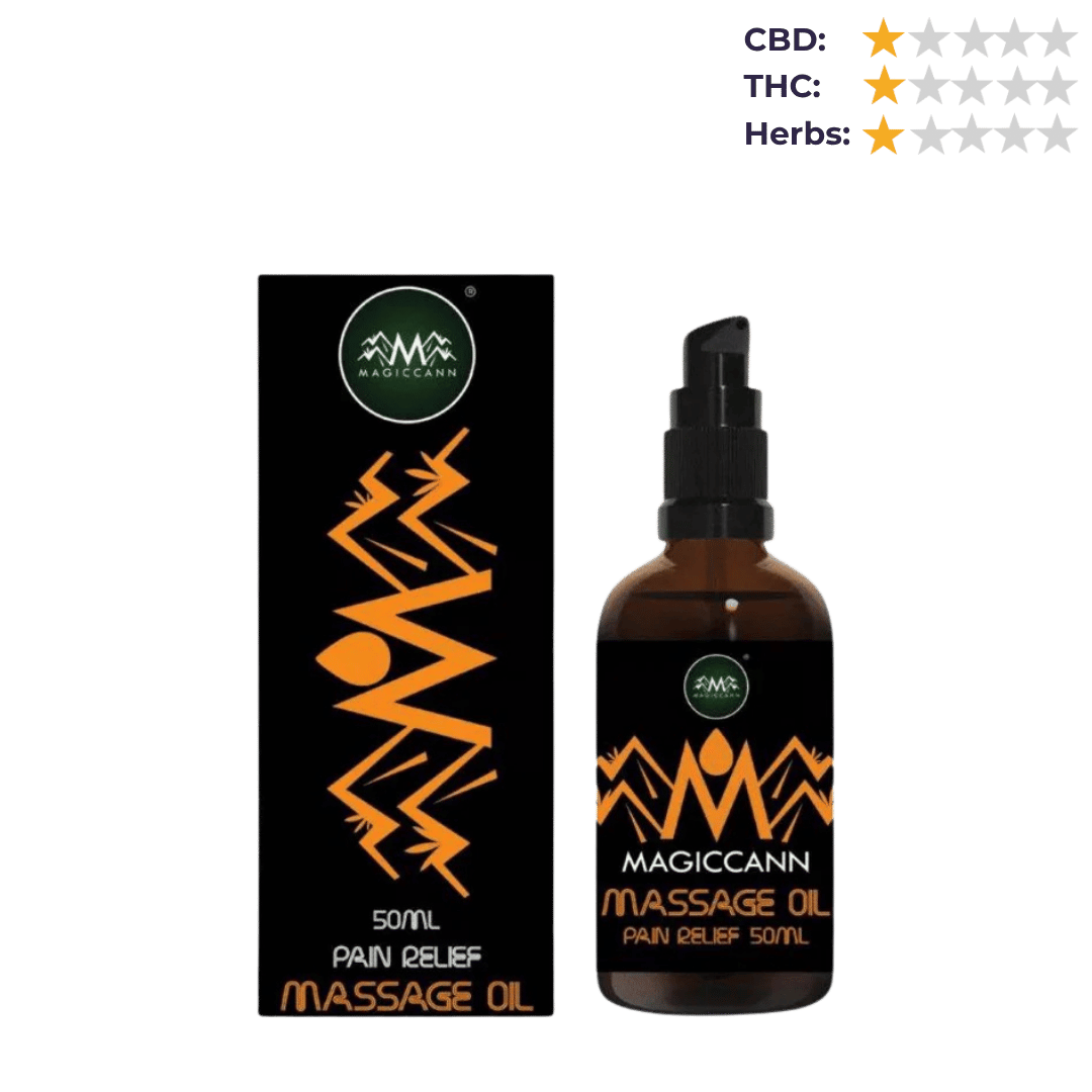 Magiccann Massage Oil 500 MG - 50 ML.