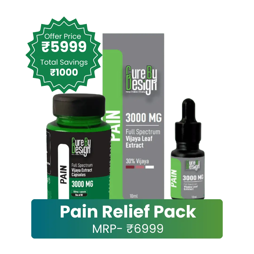 Cure By Design- Pain Relief Pack