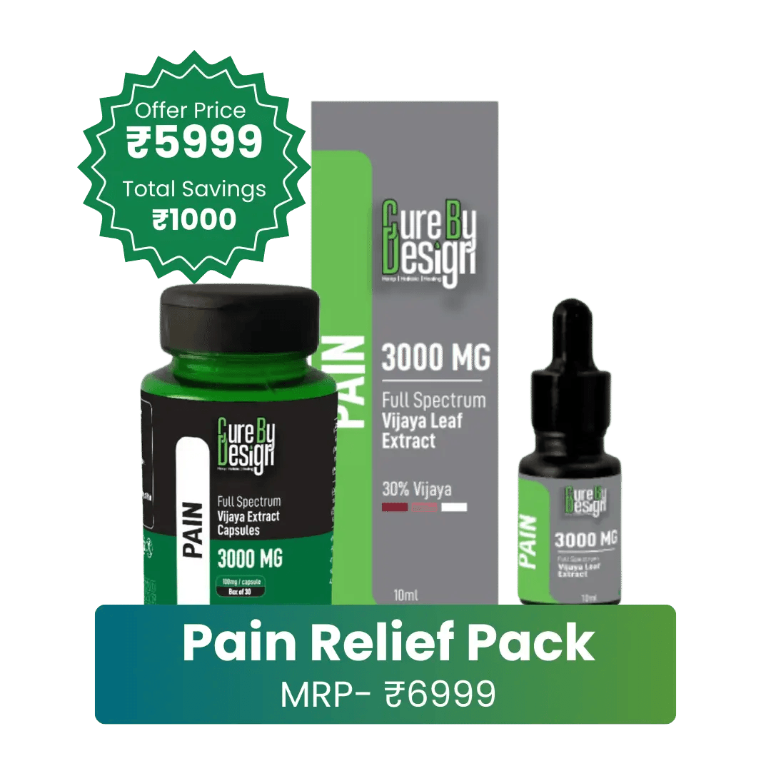 Cure By Design- Pain Relief PackCure By Design Pain Relief Pack - Chronic Pain Solution