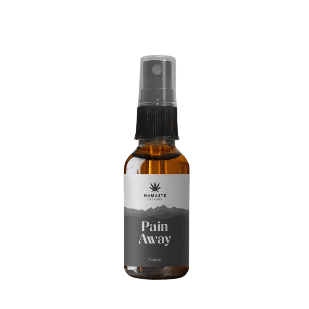 Namaste Organics Pain Away Topical Oil 1:1 Vijaya Extract | CBD + THC Oil for Joint & Muscle Pain.