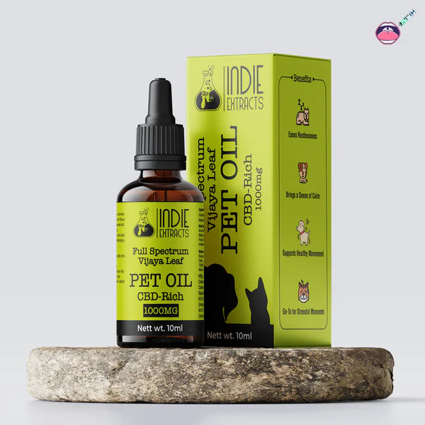 Indie Extracts - Pet Oil | CBD-Rich 1000MG.