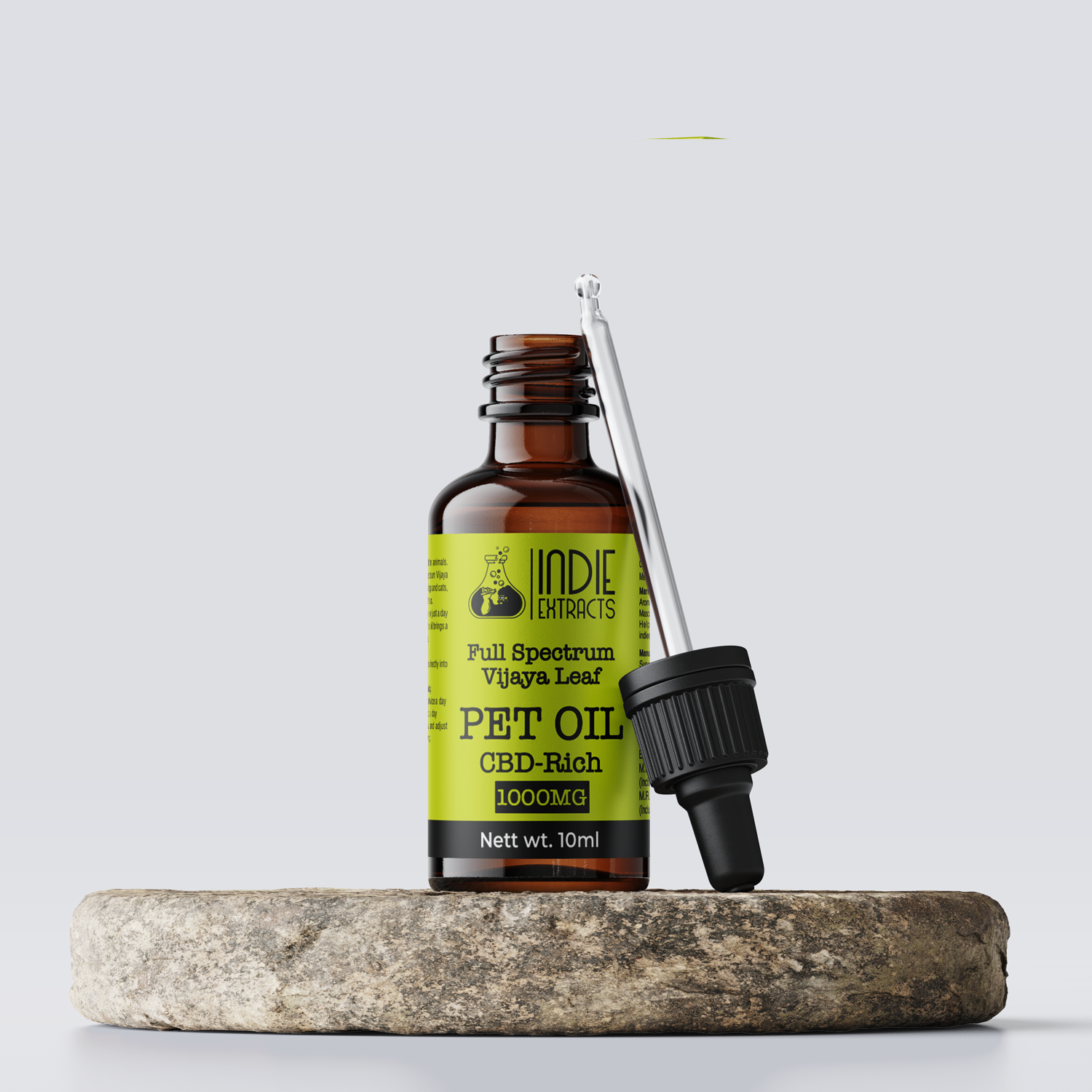 Indie Extracts - Pet Oil | CBD-Rich 1000MG.