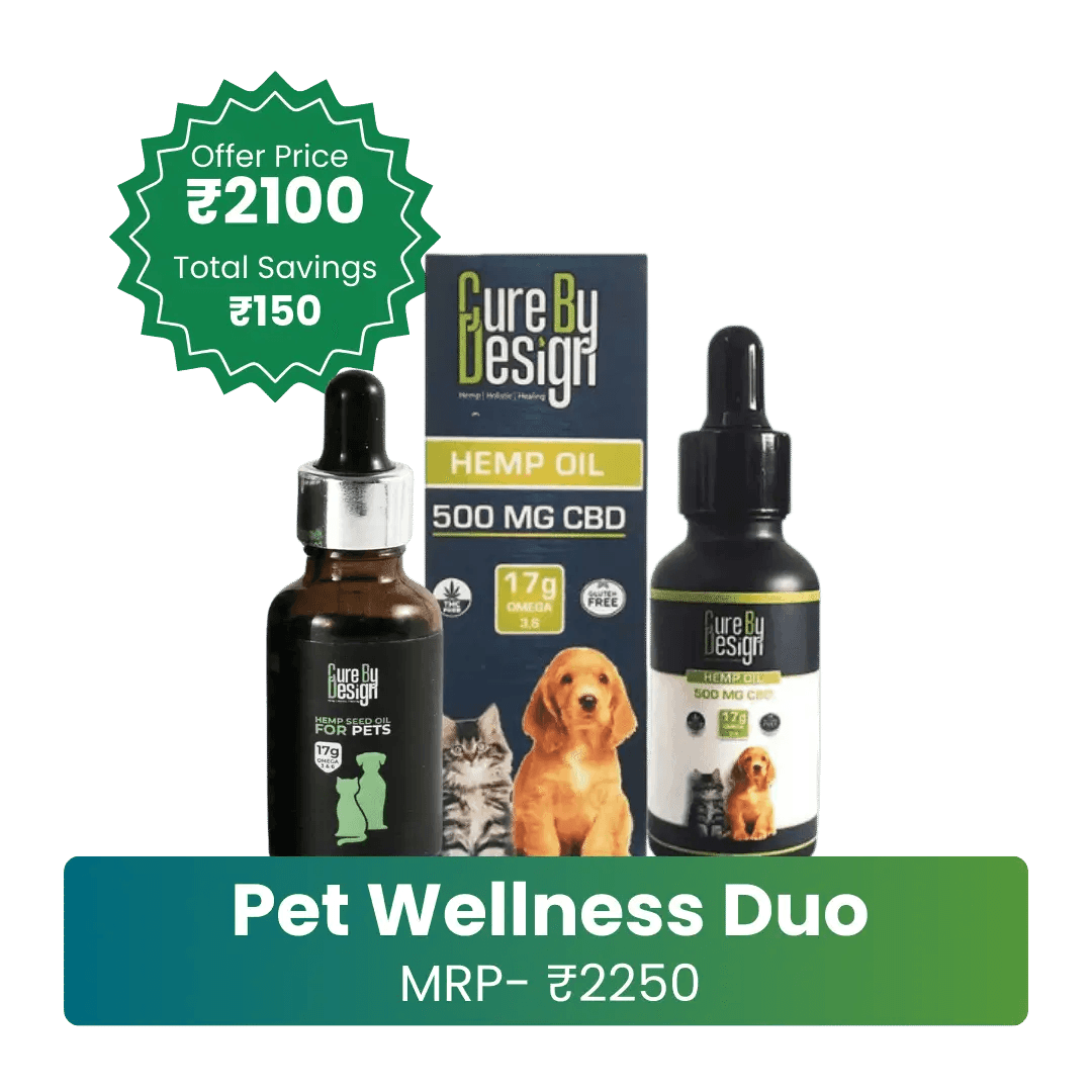 Cure By Design- Pet Wellness Duo.