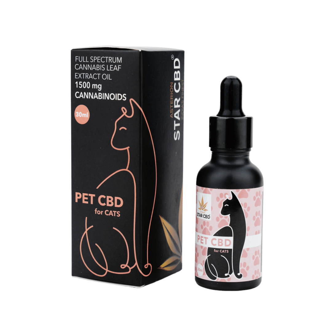 StarCBD- Pet Oil for Cats- 500mg/10ml