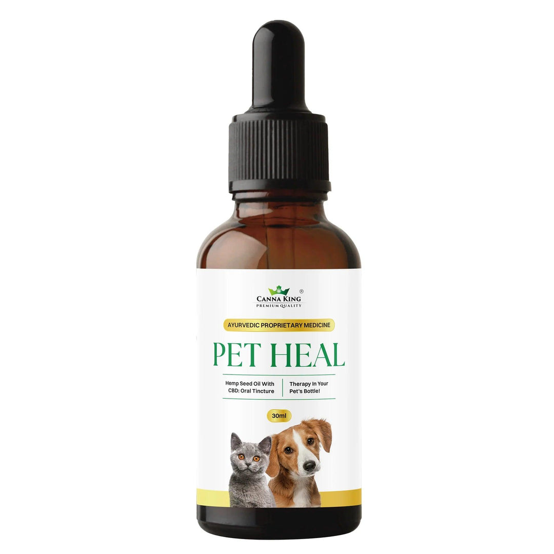 Cannaking- Pet Heal Oil (oral) - 1500 mg (30ml)Pet Hemp OilCannaking Pet CBD Oil - Oral 1500mg | Eases Anxiety & Pain