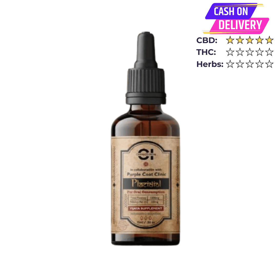 Cannazo- Placidiol – Neuro Protective ( Pure CBD 15ml ) – NanoLipid