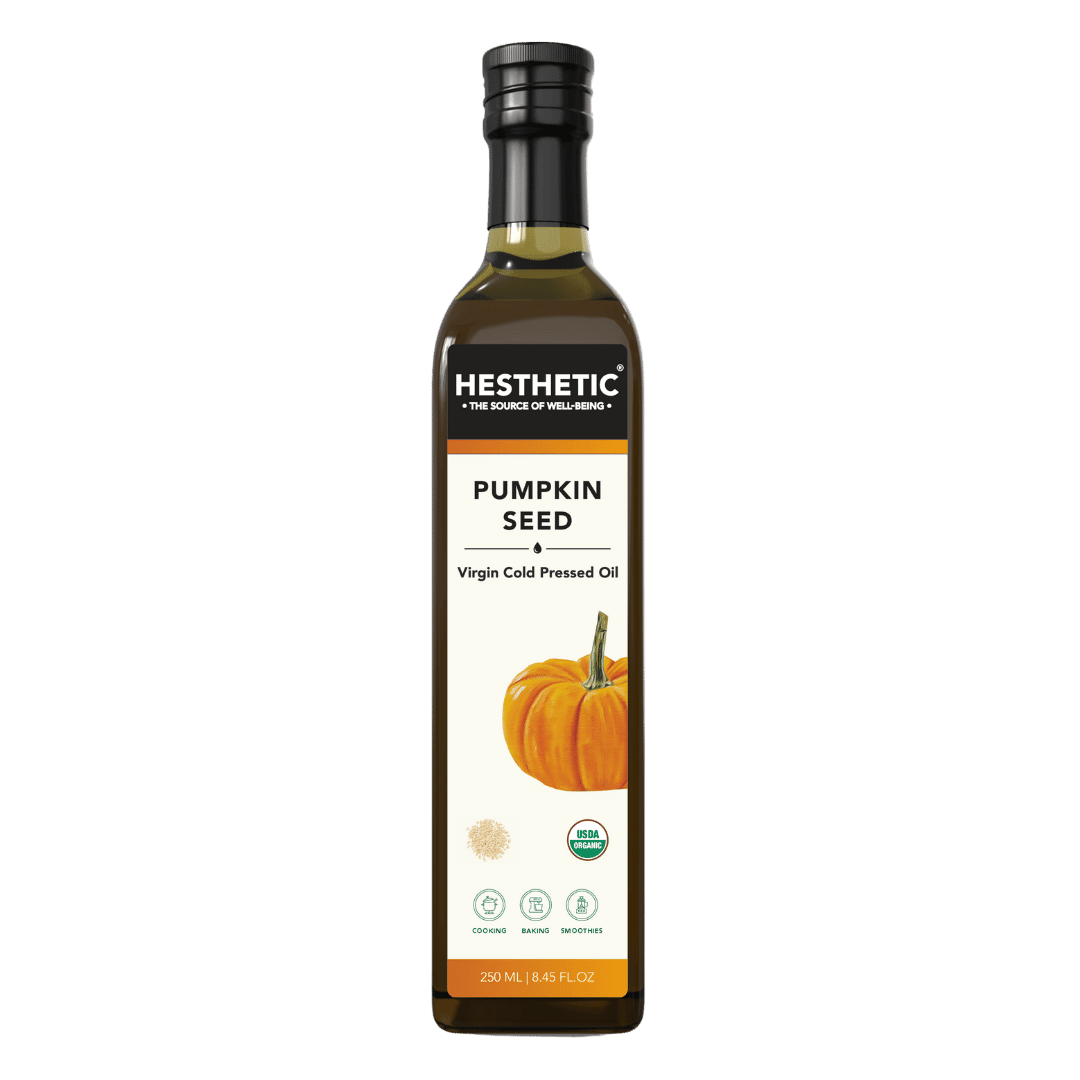 Hesthetic Cold Press Pumpkin Seed Oil.