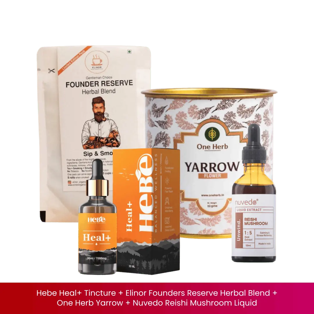 Hebe Free Soul – Quit Smoking cannabis + Herbal Bundle.