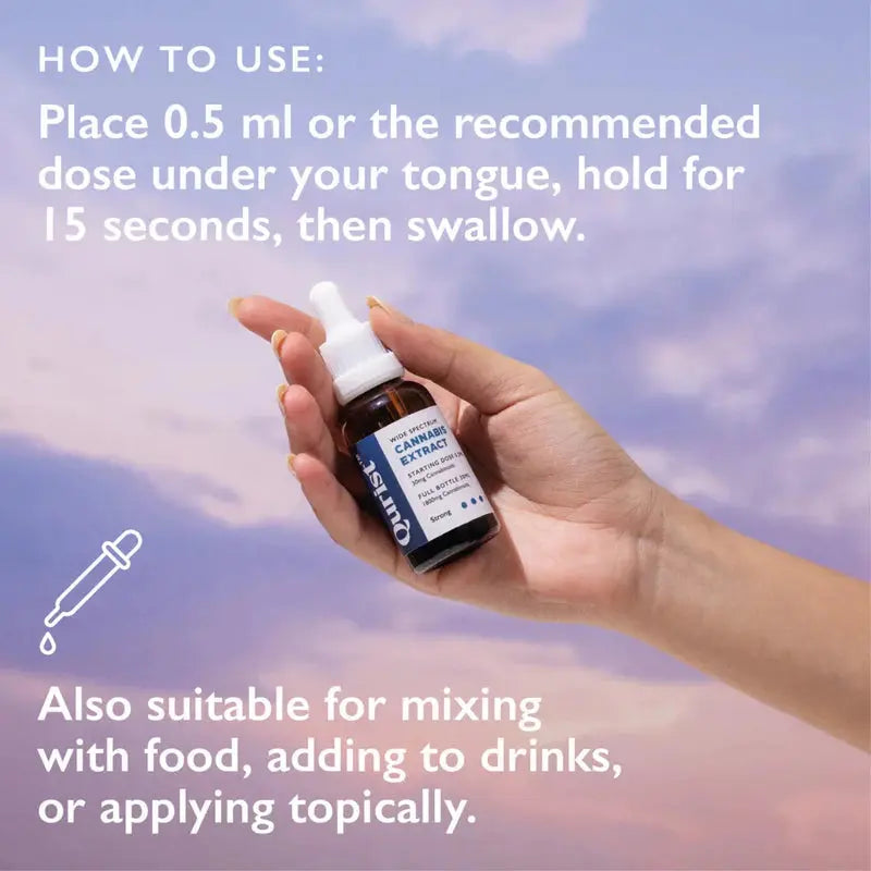 Qurist CBD Oil Strong 1800mg | THC-Free Full Spectrum Vijaya Extract.
