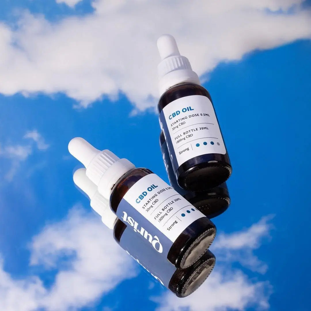 Qurist CBD Oil Strong 1800mg | THC-Free Full Spectrum Vijaya Extract.