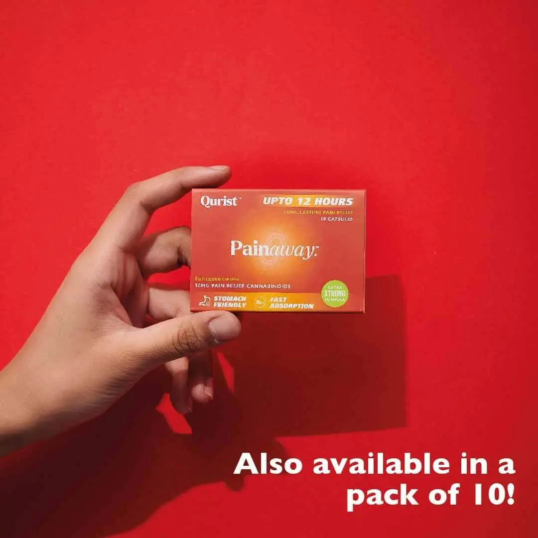 Qurist Painaway - Pain Relief Cannabis Capsules.