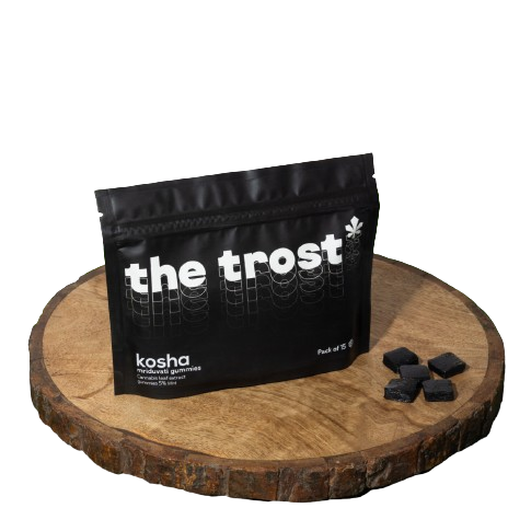 The Trost- Kosha (Mint Flavor)- Cannabis Gummies (Mriduvati)- 5% Cannabis Extract