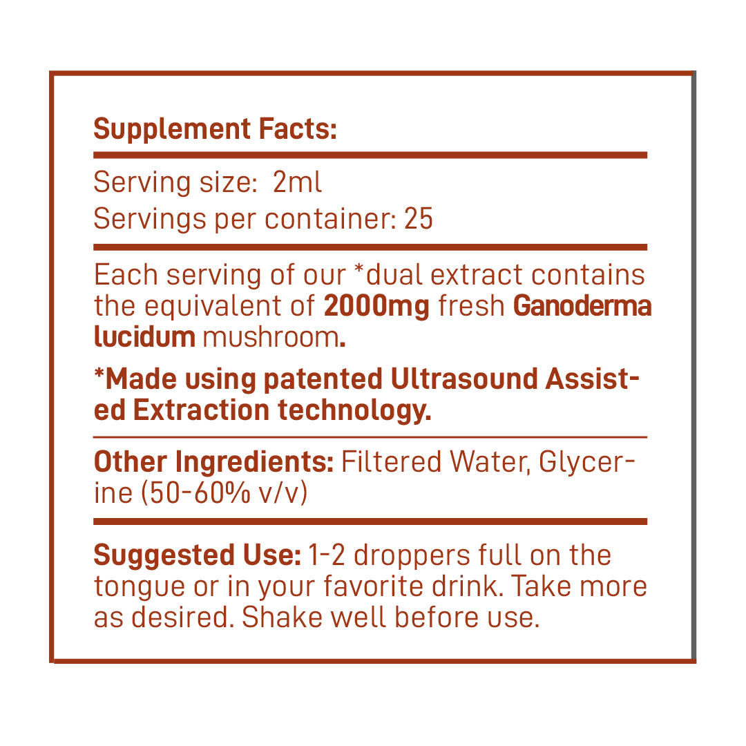 Nuvedo - Reishi Mushroom Liquid Extract