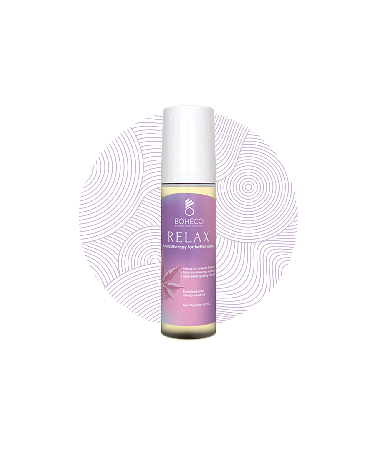 Boheco Relax Aromatherapy Roll-On for Better Sleep - 10ml